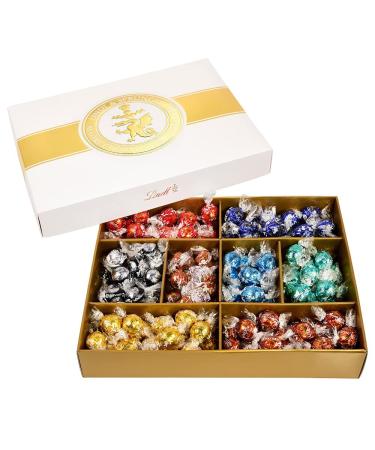 Lindt Roulette Balls & Lindor Chocolate Gift Bundle | 1.473 kg & 1.569 kg | 8 Varieties of Lindor & Roulette Balls | Perfect International Chocolate Gift - Buy Online on SooperMarket.com