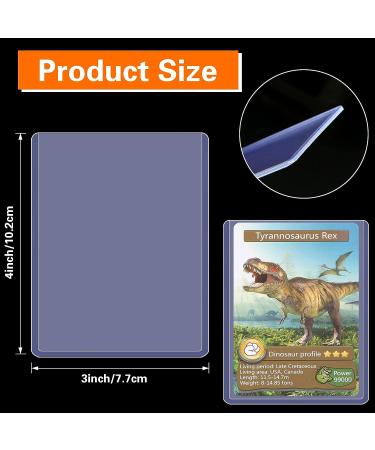 30PCS Hard Plastic Card Sleeves for Baseball Trading Cards | Protective Holder 3 x 4 Inch | Sports Card Protector - Buy Online on SooperMarket.com