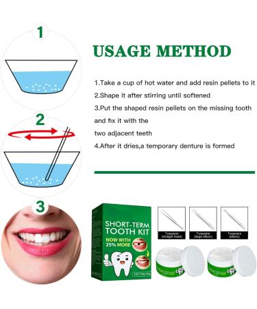 Funnaura Teeth Filling Repair Kit Permanent with Tweezers Temporary Tooth Filler for Missing Broken Fake Chipped Toothy - Buy Online on SooperMarket.com