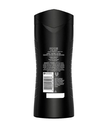 Axe Hair 3 in 1 Total Fresh - Shampoo, Conditioner, Body Wash - 16 FL OZ (473 mL) - Pack of 3 - Buy Online on SooperMarket.com