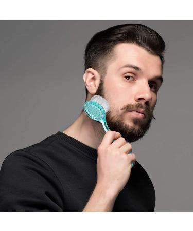 6-Piece Facial Cleansing Brush Set with Soft Bristles - Exfoliating Face Brush for Makeup and Skincare Removal - Buy Online on SooperMarket.com