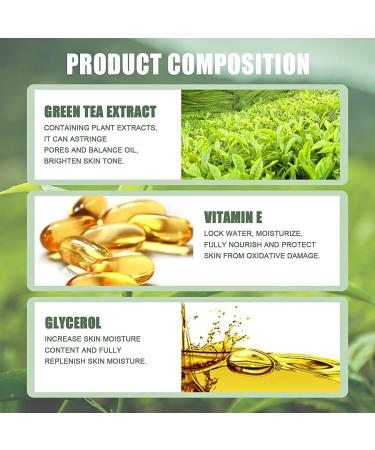 Green Tea Mask Stick Green Mask Stick Green Tea Deep Cleanse Mask Stick Clay Mask Purifying Oil Control Clean Solid Mask Face Moisturizing Acne Deep Pore Cleansing for All Skin Types - Buy Online on SooperMarket.com