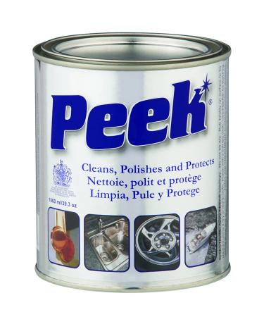 Tri-Peek Peek Polish Multipurpose Metal Cleaner Polish and Protect All Metals & Fibreglass Aluminum and Chrome Metal Polisher Silverware Glass & Acrylics Home & Industrial Cleaner 1000ml Can