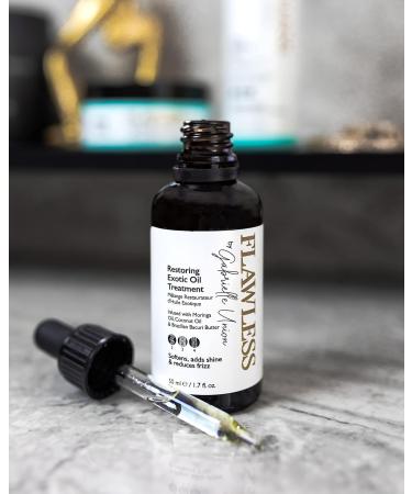 Flawless by Gabrielle Union Restoring Exotic Oil Treatment for Natural Coily Hair 1.7 OZ - Buy Online on SooperMarket.com