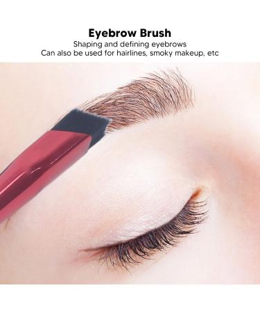 Verdant Touch Bent Eyeliner Brush Professional Makeup Eyebrow and Eyeliner Brush Set Multifunctional Bent Cosmetic Tool for Women - Buy Online on SooperMarket.com