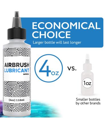4 oz USA-Made Airbrush Lubricant for Smooth Trigger Action and Reduced Needle Friction - Buy Online on SooperMarket.com