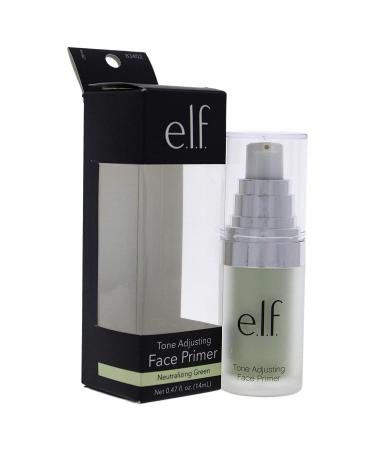 Shop E.L.F. Tone Adjusting Green Face Primer - 0.48 oz | Neutralizing & Color Correcting - Buy Online on SooperMarket.com