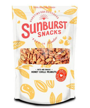 Sunburst Peanuts Honey & Chilli Roasted Non GMO (No Preservatives Flavourings or Oils) 1kg