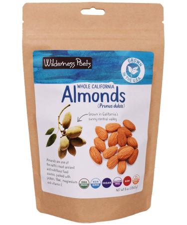 Wilderness Poets California Almonds 8 oz (226.8 g)