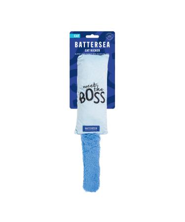 Rosewood Battersea Blue Cat Kicker Catnip Toy For Cats and Kittens Blue 9cm x 41cm for All Breed Sizes