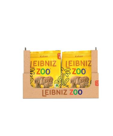 Leibniz Zoo Cocoa Biscuits 12 Pack - Crispy Safari Motifs Large 125g Supply for Sale | International Shipping - Buy Online on SooperMarket.com