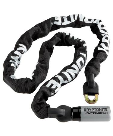 Kryptonite KryptoLok Series 2 Integrated Chain Bicycle Lock Series-2 915, 5-Foot