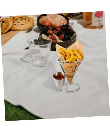 PRETYZOOM 2 Pcs Sauce Cup Appetizer Plates Sauce Dishes Mini Side Dishes Individual Saucers Bowl Bbq Sauce Bowls Prep Bowl Mini Measuring Cup Dipping Stainless Steel American Style - Buy Online on SooperMarket.com
