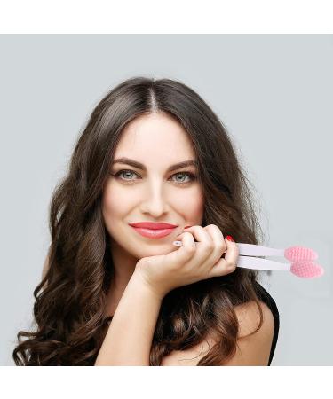 Silicone Lip Scrub Brush | Exfoliating Double-Sided Lip Scrubber Tool | Smoother & Fuller Lips | 3 Colors, 3 PCS - Buy Online on SooperMarket.com