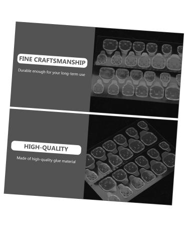 PLAFOPE 15sheets Nail Jelly Glue Gel Nail Glue Nail DIY Glue Fake Nail Glue Pressed Nail Tip Manicure Supplies Self-use Nail Glue Nail Adhesive Tabs Practical Nail Glue Manicure Tools - Buy Online on SooperMarket.com