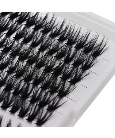 Bodermincer 240pcs D Curl 40D Cluster Eyelashes - 12-14mm Mixed DIY Eyelash Extensions for Stunning looks | International Shipping Available - Buy Online on SooperMarket.com