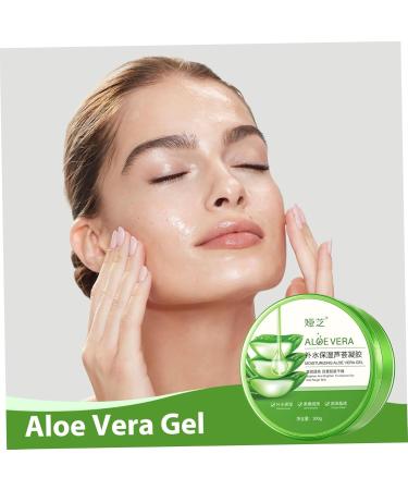 Buy Organic Aloe Vera Gel 300g - Natural Moisturizer for Face & Body Sun Relief & Sensitive Skin Hydration - Buy Online on SooperMarket.com