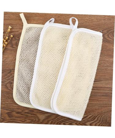 Healeved 6pcs Dual-Sided Scrub Towel Loofah Shower Sponges - Soft Bath Towels for Face and Body - Buy Online on SooperMarket.com