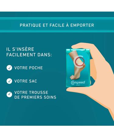 COMPEED Pansements Ampoules Moyen Format (5 pansements) - Buy Online on SooperMarket.com