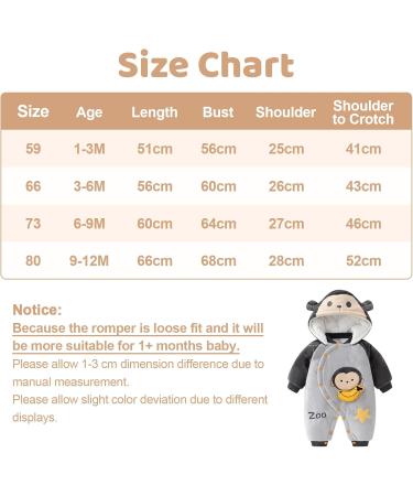 Baby Rompers with Booties & Hat Set | Cotton Jumpsuit for Boys & Girls | Infant Winter Outfits 3-6 Months - Buy Online on SooperMarket.com