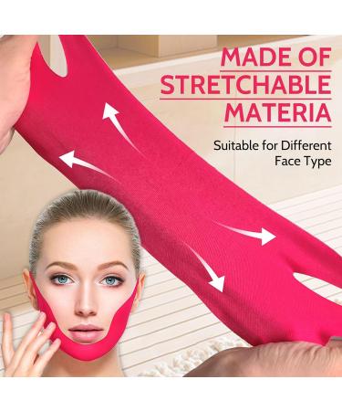 Face Mask V Lifting Face Lift Tape Double Chin Reducer Lifting Hydrogel Collagen Mask With Aloe Firming Anti-Wrinkle Mask Earhook Neck Lift Slimming Mask For Women & Men - Buy Online on SooperMarket.com