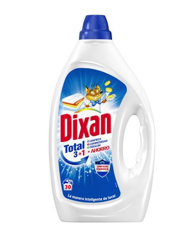 Dixan Gel Total Detergent for Clothes 30 Dose