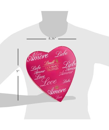 Lindt Lindt Valentine Gourmet Truffles Heart (Assorted Fine Chocolates) Gift Box 177g 177 Grams - Buy Online on SooperMarket.com