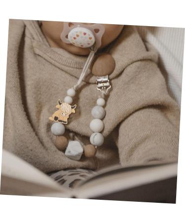 CRAFTHROU 10pcs Highland Animal Silicone Beads Toy - Cute Silica Gel Baby Beads 2.8x2.7cm - Buy Online on SooperMarket.com