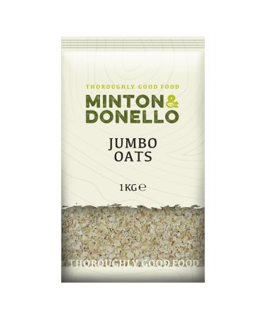 Minton & Donello - Jumbo Oats Organic Wholegrain Excellent for Breakfast 6 x 1kg