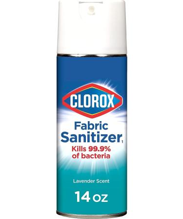 Clorox Fabric Sanitizer Aerosol Spray - Lavender Scent 14oz - Buy Online on SooperMarket.com