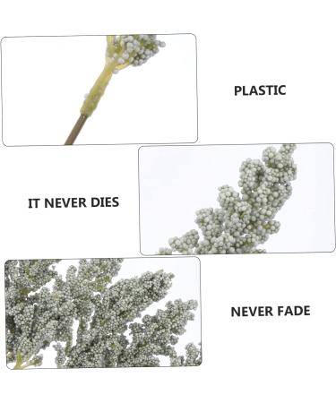 18pcs Artificial Corn Ear Fake Flower Holding Flowers Plastic Bride Ears of Wheat Assorted Color 30X1.5CM - Buy Online on SooperMarket.com