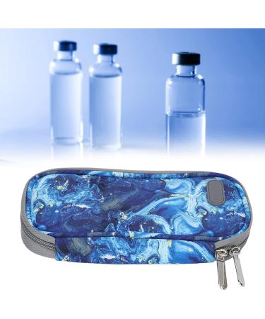 Arsor Insulin Cooler Travel Case Portable Medical Cooler Bag Multilayer Diabetic Insulated Organizer Without Ice Pack Insulin Pen Carrying Case for Insulin Pen and Medication Diabetic Supplies(Blue) - Buy Online on SooperMarket.com