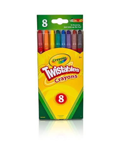Crayola Twistables Crayons  School Supplies  8ct