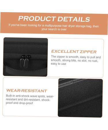 NOLITOY 2 Pcs Hair Dryer Storage Bag Hair Dryer Carrier Case Volumizer Storage Diffuser Hair Dryer Bag Eva - Buy Online on SooperMarket.com