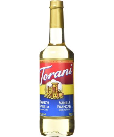 Torani French Vanilla Flavour Syrup 750ml & White Chocolate Squeeze Sauce 16.5 Fluid Ounce (1 pack) - Buy Online on SooperMarket.com