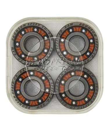 BRONSON SPEED CO. Raw Box/8 Skateboard Bearings - High Performance Set - Buy Online on SooperMarket.com
