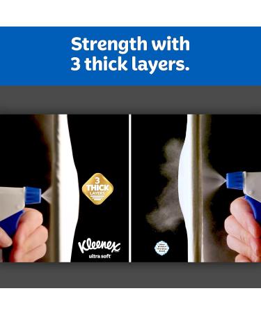 Kleenex Ultra Soft Facial Tissues - 360 Total Tissues, 120 Count (Pack of 3) - Buy Online on SooperMarket.com