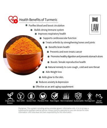 QRA Looms & Weaves - Fresh Turmeric Root from Kerala - Homestead Produce (250 gm) - Buy Online on SooperMarket.com