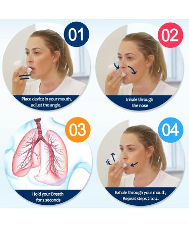 Breathing Exercise Device for Natural Mucus Clearance and Lung Expansion - Improve Breathing and Health - Buy Online on SooperMarket.com