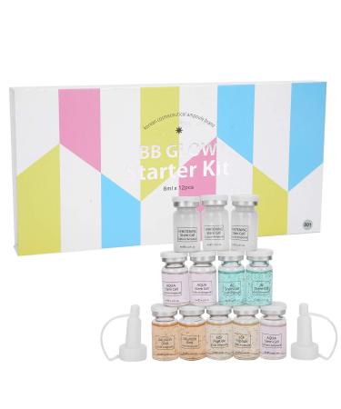 24 KARAT GOLDFOLIE SERUM Microneedle Anti-folded skin rejuvenation Liquid Non-invasive fold filler serum for eye folds sailor remover for dark spots 8 ml x 12 bottles