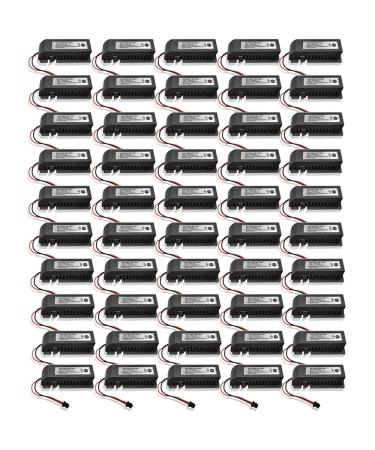 (50 Pack) 2000mAh 3.6V MR-J3BAT PLC Non-Rechargeable Li-ion Battery for ER6VC119A/B MELSERVO MR70 with Black Plug