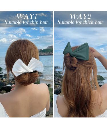 Deft Bun 4-Piece Hair Bun Maker | French Twist Hairstyle Tool | Fashion Hair Bun Wrap for Women and Girls - Buy Online on SooperMarket.com