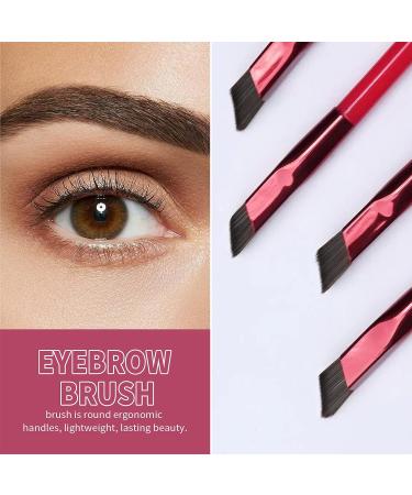 2 Pcs Multi-Function Angled Eyebrow Brushes for Perfect Brow Contouring - Professional and Precise Tools - Buy Online on SooperMarket.com