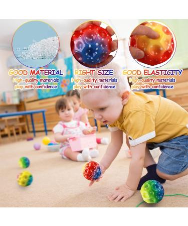 6PC Astro Jump Balls - High Jumping Rubber Balls for Kids | Mini Bouncing Toys | Perfect Party Gift - Buy Online on SooperMarket.com