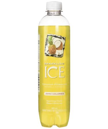 Sparkling Ice Coconut Pineapple flavoured sparkling water with zero sugar and zero calories. Sparkling Ice drinks are packed with fun and fruity flavours for everyone to enjoy. (12 pack) Coconut Pineapple (Classic) 503 ml (Pack of 12)