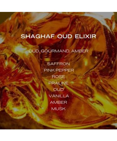 Swiss Arabian Shaghaf Oud Elixir Oud Gourmand Amber Fragrance - Notes of Saffron - Perfume for Women and Men - 2.5 oz EDP Spray - Buy Online on SooperMarket.com