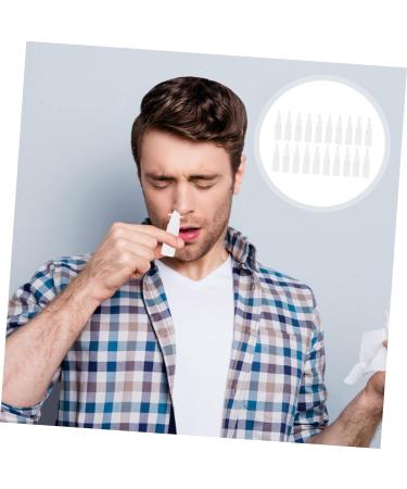 MAGICLULU 200 Pcs Small Bottle Glass Containers Travel Container Squirt Bottle for Hair Waterbottle Eye Patches for Adults Nasal Drip Spray Bottle 10ml Small Empty Bottle White Pe - Buy Online on SooperMarket.com