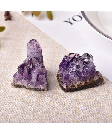 1PC Natural Amethyst Crystal Cluster Quartz Raw Crystals Stone Decoration Ornament Purple Stone Ore 1PC Random Delivery - Buy Online on SooperMarket.com