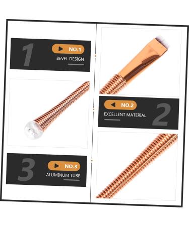 MUSISALY 2pcs Eyeliner Brush Angled Eyeliner Eye Brush Eyeliner Makeup Tool Eyebrow Makeup Brush Plastic - Buy Online on SooperMarket.com