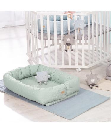 Buy Roba Babylounge 3 in 1 - Frosty Green Changing Mat & Bed Snake | International Shipping Available - Buy Online on SooperMarket.com